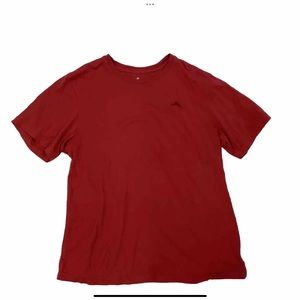 Tommy Bahama Short Sleeve Tee Shirt 
Size Medium 
Style 219817 
Light Red